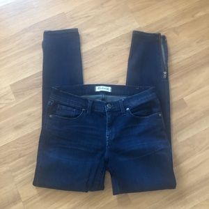 Madewell Skinny Skinny Jeans Zipper Ankle Sz 27
